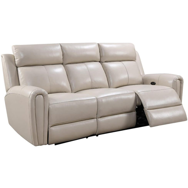 Leather Italia USA Jonathan Power Reclining Leather Sofa 1712-E3215-037405LV IMAGE 1