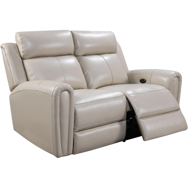 Leather Italia USA Jonathan Power Reclining Leather Loveseat 1712-E3215-027405LV IMAGE 1