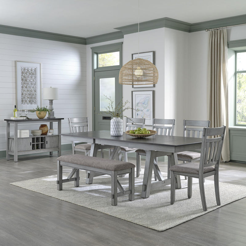 Liberty Furniture Industries Inc. Newport 131-B900124 Counter Height Dining Bench IMAGE 2