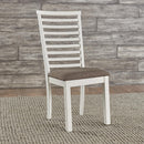 Liberty Furniture Industries Inc. Brook Bay 182-C2001S Uph Ladder Back Side Chair IMAGE 1
