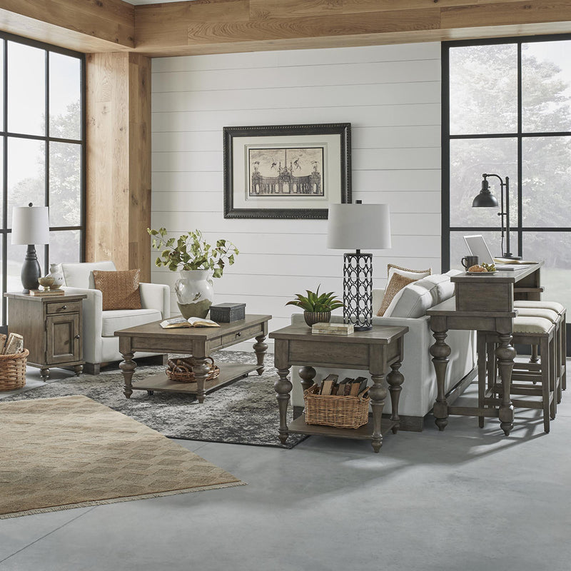Liberty Furniture Industries Inc. Americana Farmhouse 615-OT1022 Chair Side Table IMAGE 2