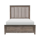 Homelegance Newell Queen Upholstered Panel Bed 1412-1* IMAGE 1