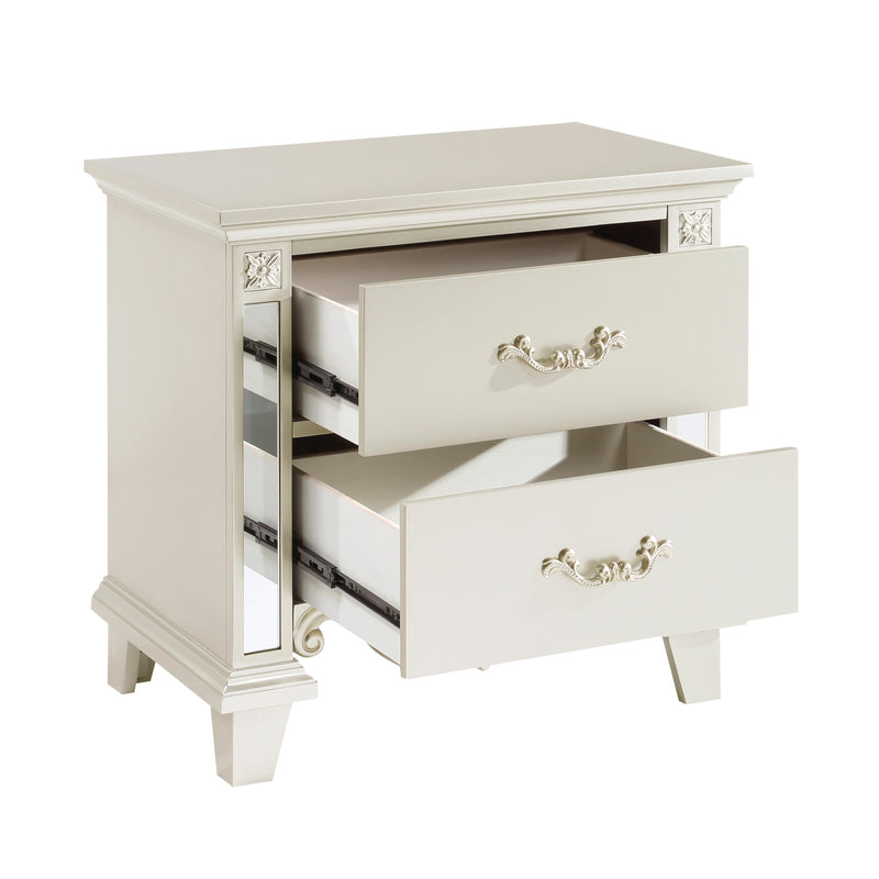 Homelegance Ever 2-Drawer Nightstand 1429-4 IMAGE 3