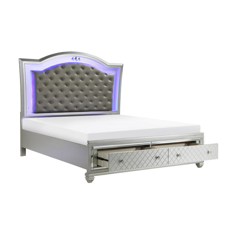 Homelegance Leesa Queen Platform Bed with Storage 1430-1* IMAGE 3