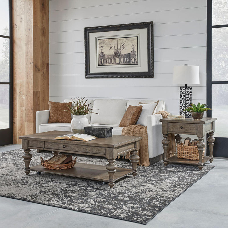 Liberty Furniture Industries Inc. Americana Farmhouse 615-OT-3PCS Occasional Table Set IMAGE 1