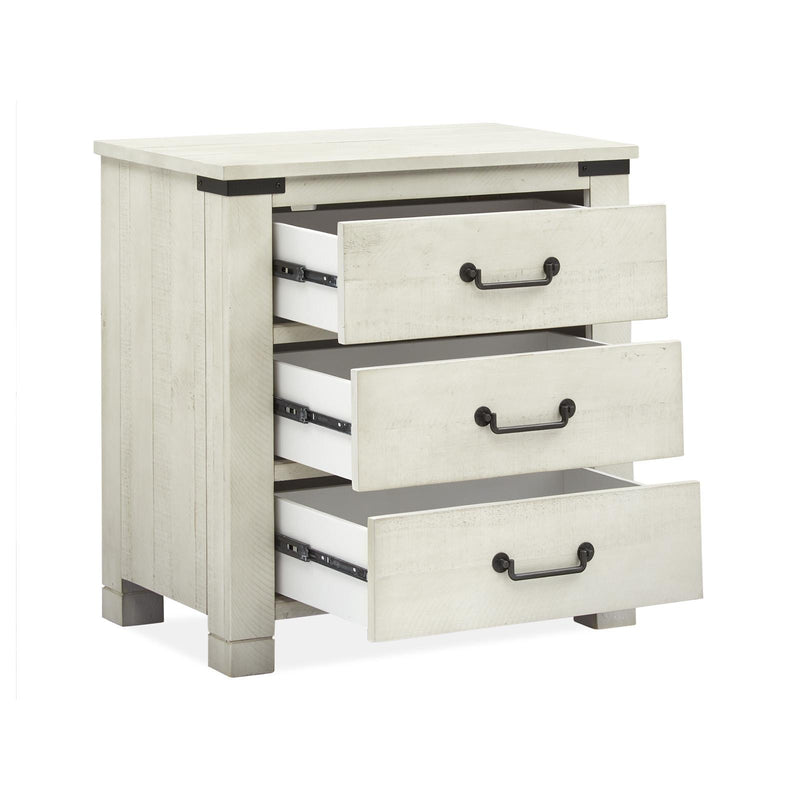 Magnussen Chesters Mill 3-Drawer Nightstand B5405-01 IMAGE 2