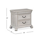 Magnussen Bronwyn 3-Drawer Nightstand B4436-01 IMAGE 3