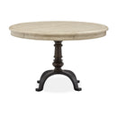 Magnussen Round Harlow Dining Table D5491-22B/D5491-22T IMAGE 2