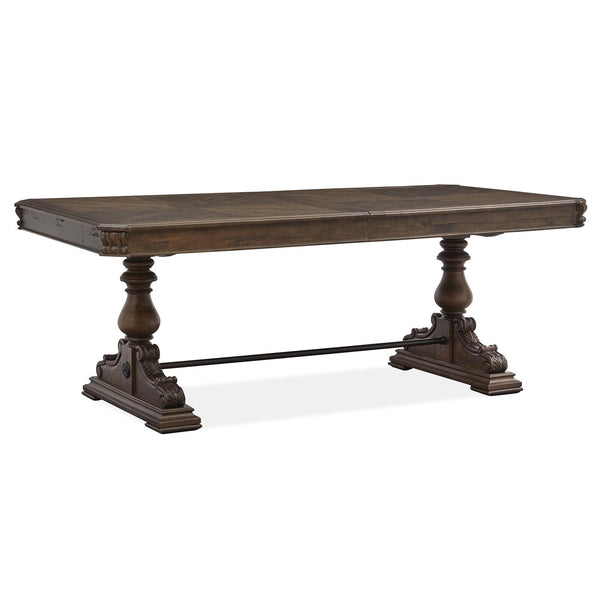 Magnussen Durango Dining Table with Trestle Base D5133-21B/D5133-21T IMAGE 1