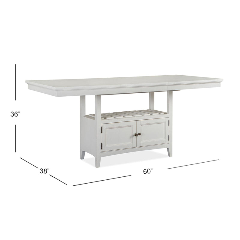 Magnussen Heron Cove Counter Height Dining Table D4400-42B/D4400-42T IMAGE 5