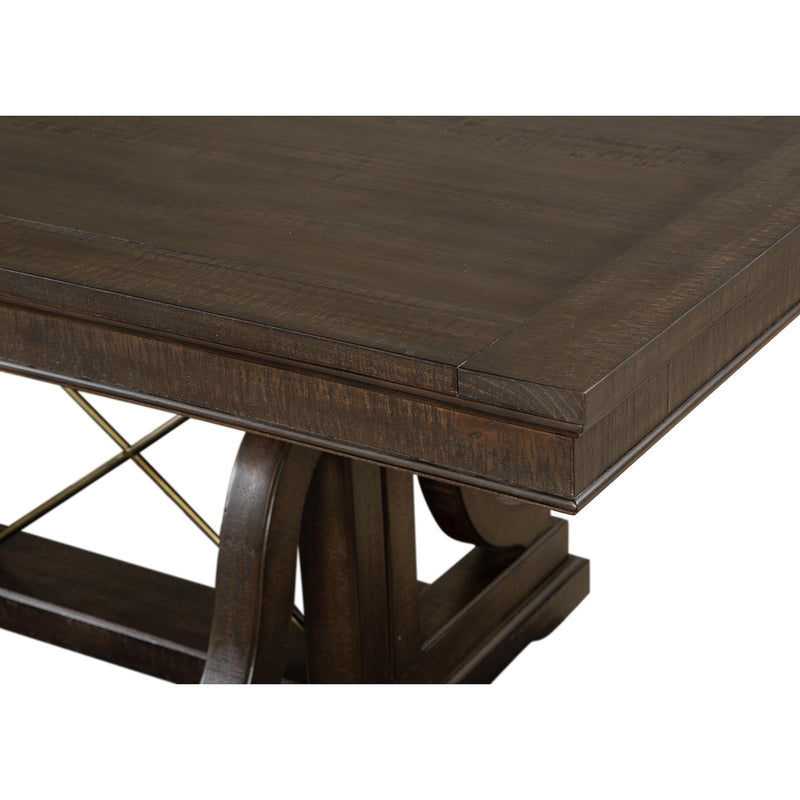 Magnussen Westley Falls Dining Table with Trestle Base D4399-25B/D4399-25T IMAGE 10