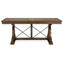 Magnussen Bay Creek Dining Table with Trestle Base D4398-25B/D4398-25T IMAGE 4