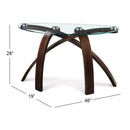 Magnussen Allure Sofa Table T1396-75B/T1396-75T IMAGE 2