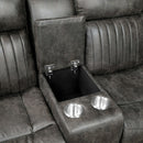 Homelegance Centeroak 9479BRG*SC 3 pc Reclining Sectional with Left Console IMAGE 6