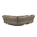 Homelegance Centeroak 9479SDB*SC 3 pc Reclining Sectional with Left Console IMAGE 4