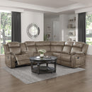 Homelegance Centeroak 9479SDB*SC 3 pc Reclining Sectional with Left Console IMAGE 7