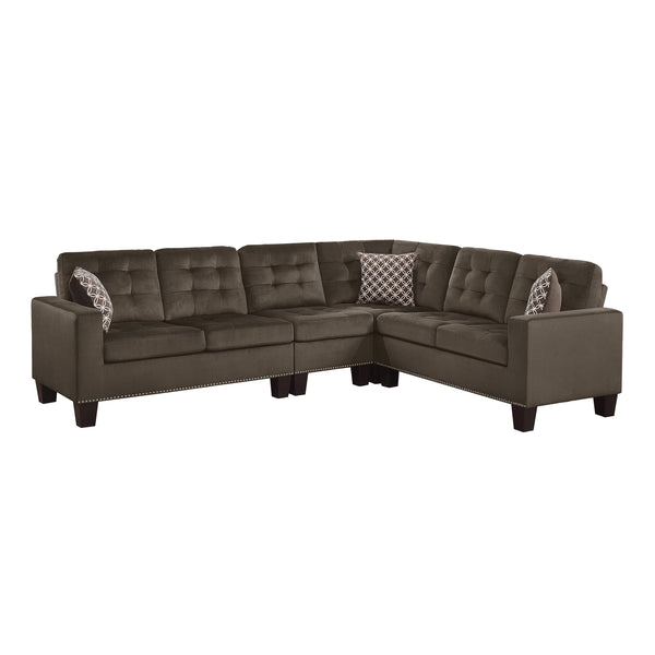 Homelegance Lantana 9957CH*SC 2 pc Reversible Sectional IMAGE 1