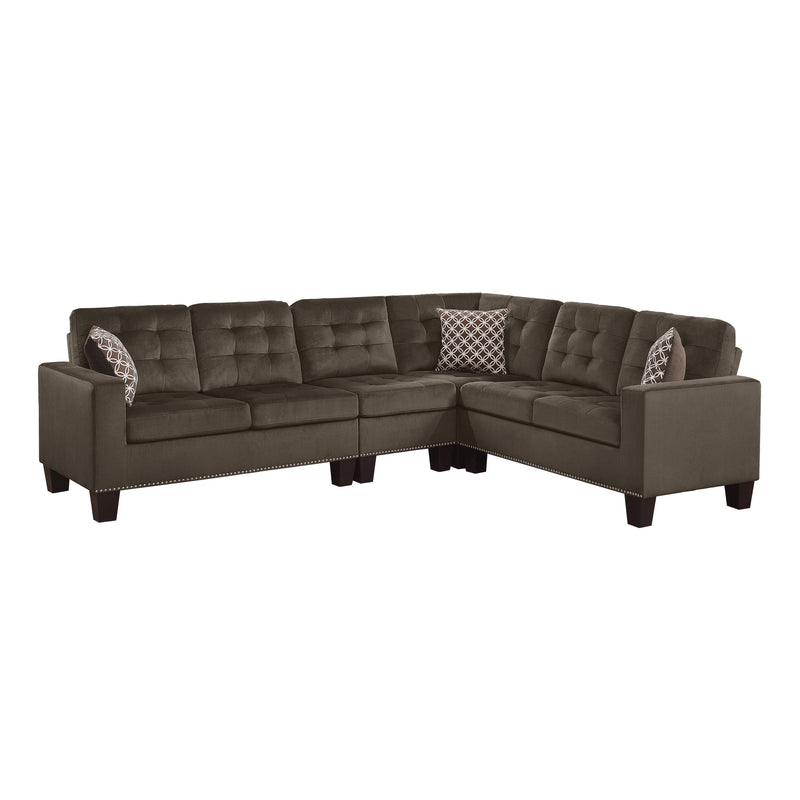 Homelegance Lantana 9957CH*SC 2 pc Reversible Sectional IMAGE 1