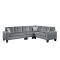 Homelegance Lantana 9957GY*SC 2 pc Reversible Sectional IMAGE 1