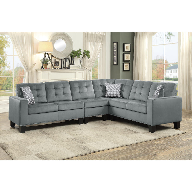 Homelegance Lantana 9957GY*SC 2 pc Reversible Sectional IMAGE 5