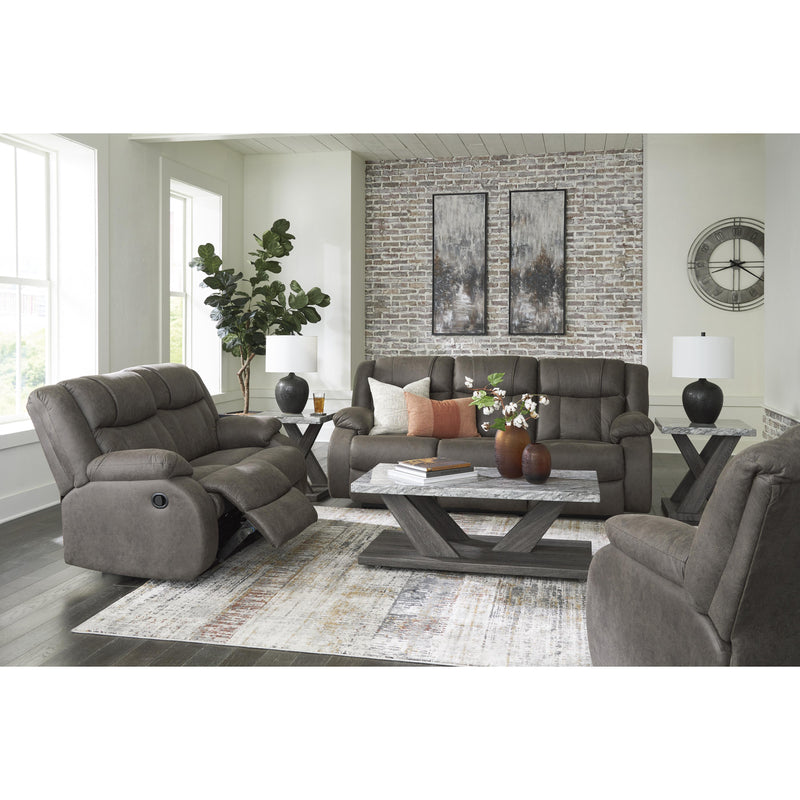Signature Design by Ashley First Base Reclining Fabric Loveseat 6880486 IMAGE 12