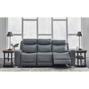 Signature Design by Ashley Mindanao Power Reclining Leather Match Sofa U5950415 IMAGE 7