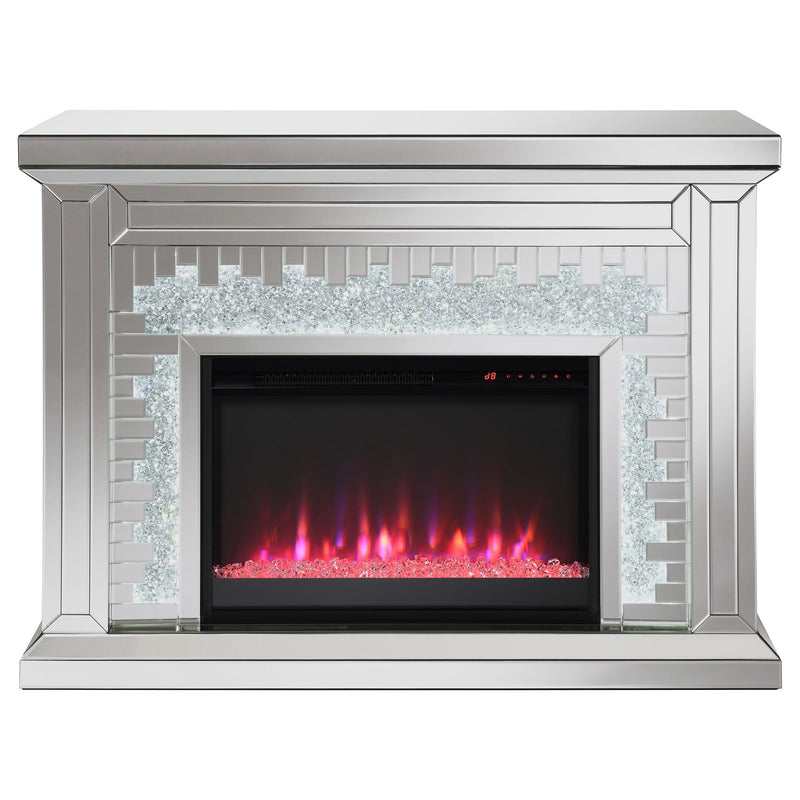 Coaster Furniture Gilmore 991048 Rectangular Freestanding Fireplace - Mirror IMAGE 10