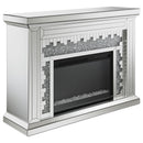 Coaster Furniture Gilmore 991048 Rectangular Freestanding Fireplace - Mirror IMAGE 1
