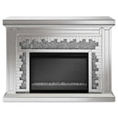 Coaster Furniture Gilmore 991048 Rectangular Freestanding Fireplace - Mirror IMAGE 3