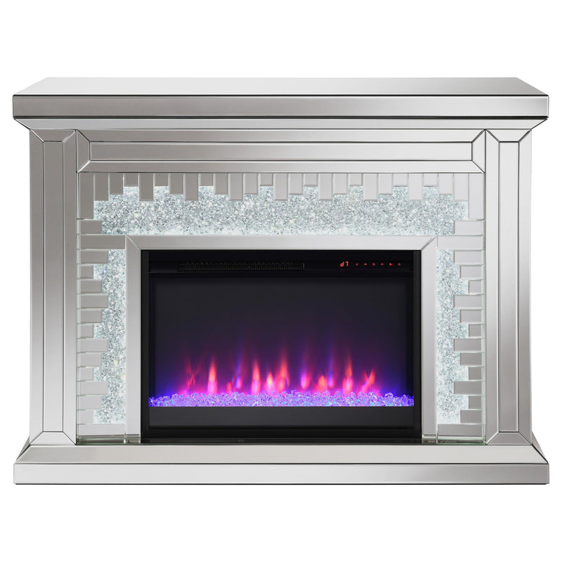 Coaster Furniture Gilmore 991048 Rectangular Freestanding Fireplace - Mirror IMAGE 9