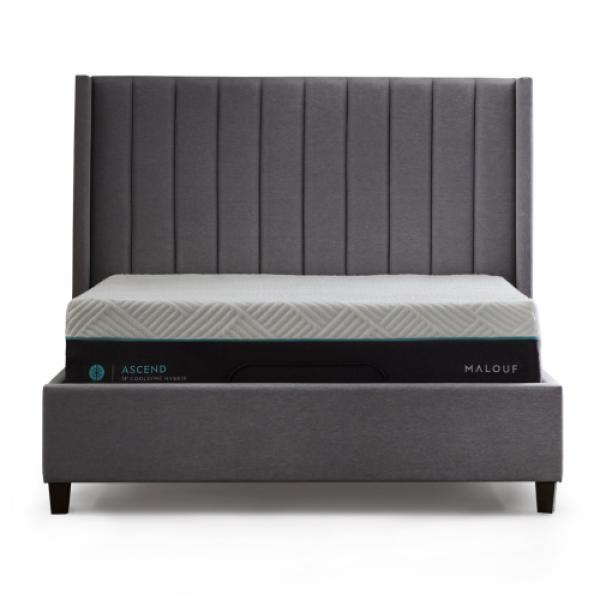 Malouf Ascend 14" CoolSync™ Hybrid Mattress (Queen) IMAGE 2