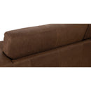 Bassett Weldon Stationary Leather Sofa 3129-62L 7232-8 IMAGE 7