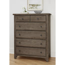 Vaughan-Bassett Cool Farmhouse 5-Drawer Chest 801-115 IMAGE 3