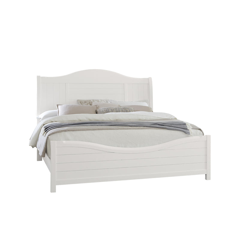 Vaughan-Bassett Cool Farmhouse King Sleigh Bed 804-663-366-922-MS1 IMAGE 1