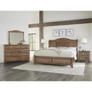 Vaughan-Bassett Cool Farmhouse King Sleigh Bed with Storage 800-663-066B-502-666 IMAGE 4