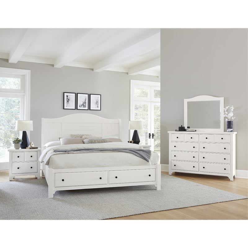 Vaughan-Bassett Cool Farmhouse Queen Sleigh Bed with Storage 804-553-050B-502-555 IMAGE 2