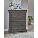  Vaughan-Bassett Vista 772-115 5 Drawer Chest - Grey Oak IMAGE 4
