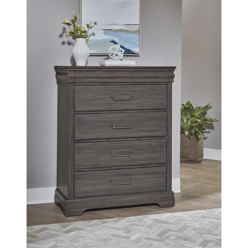  Vaughan-Bassett Vista 772-115 5 Drawer Chest - Grey Oak IMAGE 4