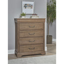 Vaughan-Bassett Vista 5-Drawer Chest 771-115 IMAGE 2