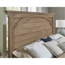 Vaughan-Bassett Vista King Mansion Bed with Storage 771-669-066B-502-666 IMAGE 2