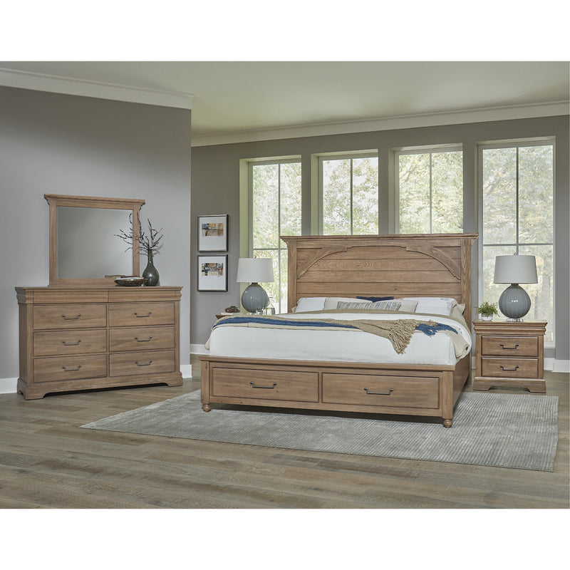 Vaughan-Bassett Vista 2-Drawer Nightstand 771-226 IMAGE 4