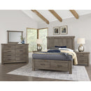 Vaughan-Bassett Yellowstone King Panel Bed with Storage 780-668-066B-502-666 IMAGE 4