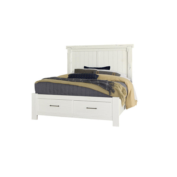 Vaughan-Bassett Yellowstone Queen Panel Bed with Storage 784-558-050B-502-555 IMAGE 1