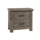 Vaughan-Bassett Yellowstone 2-Drawer Nightstand 780-227 IMAGE 2