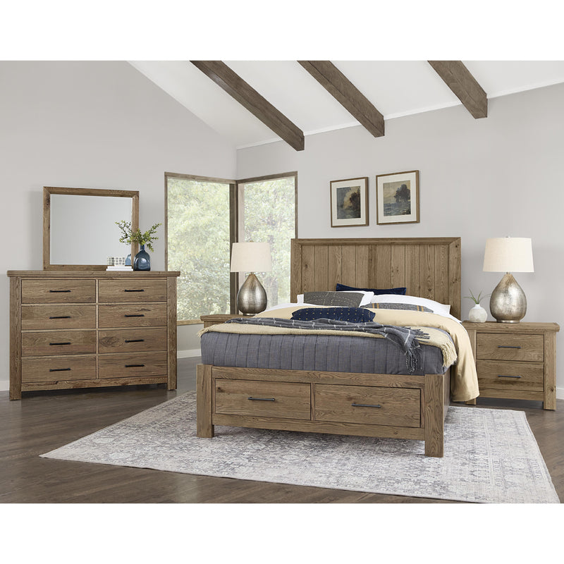 Vaughan-Bassett Yellowstone 2-Drawer Nightstand 782-227 IMAGE 4