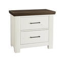 Vaughan-Bassett Yellowstone 2-Drawer Nightstand 784-227 IMAGE 1