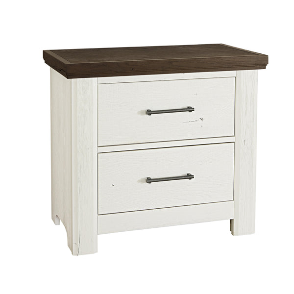 Vaughan-Bassett Yellowstone 2-Drawer Nightstand 784-227 IMAGE 1