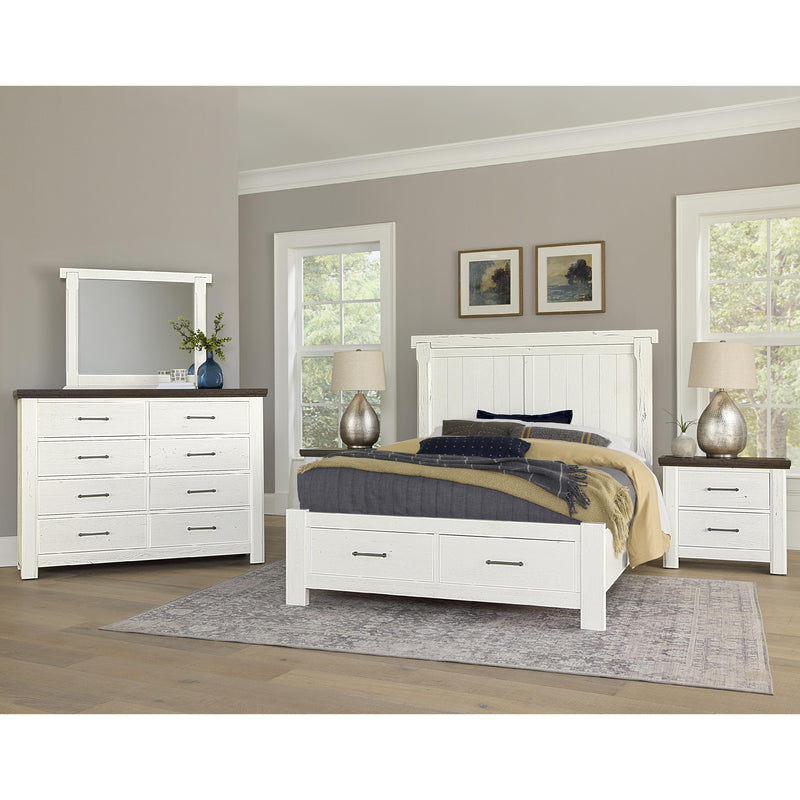 Vaughan-Bassett Yellowstone 2-Drawer Nightstand 784-227 IMAGE 4