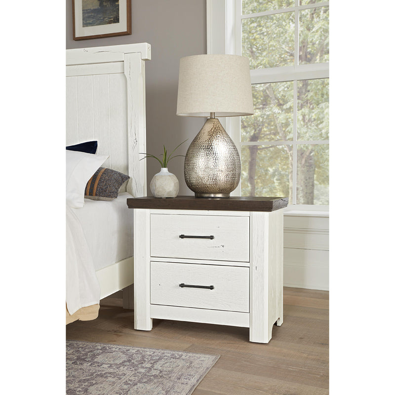 Vaughan-Bassett Yellowstone 2-Drawer Nightstand 784-227 IMAGE 5