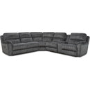 Homestretch Furniture Power Reclining Fabric Sectional Cloud 9 IMAGE 1